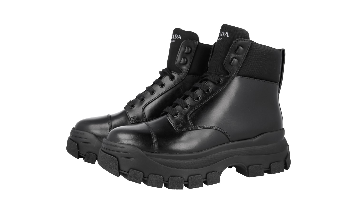 Prada leather boots online price